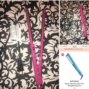 Nano Titanium Babybliss Straightener