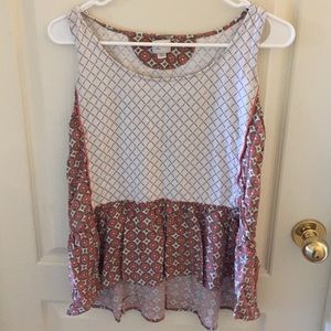 Flowy Peplum Style Top