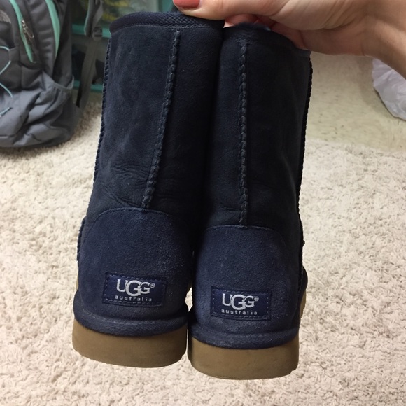 Navy blue Uggs Size 7 Boots
