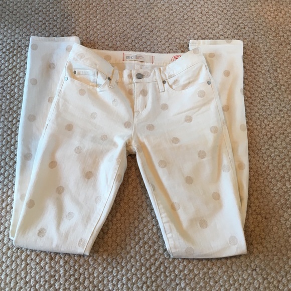 Marc by Marc Jacobs Polka Dot straight leg pants