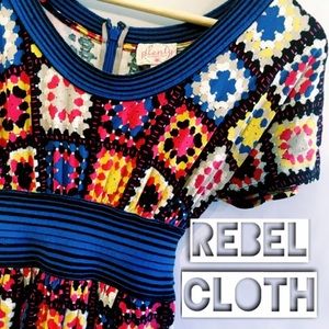 🌺Tracy Reese Plenty 70s Boheme Anthro Dress🌺