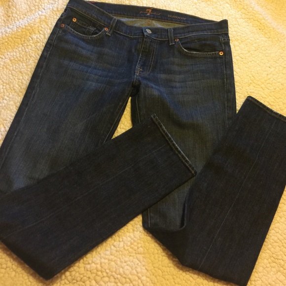 7 For All Mankind Straight Leg Jeans 31 X 33