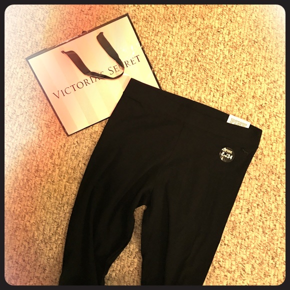 NWT Victoria's Secret Pink Full Length Legging L