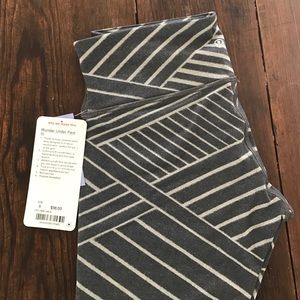 NWT Lululemon Wunder Under, Luon Metallic Lumatrix