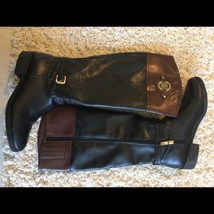 Liz Claiborne Duo-Tone Riding Boots