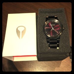 Black Nixon watch