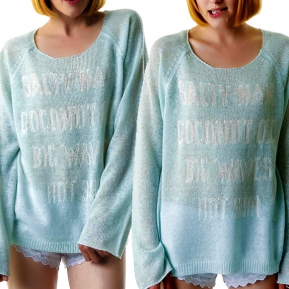 Wildfox Couture Salty Hair Penny Lane Sweater