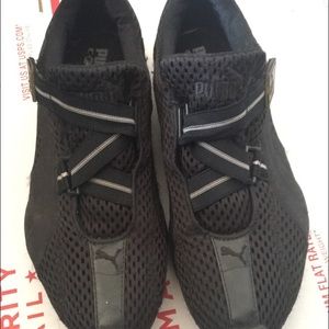 Puma black shoes
