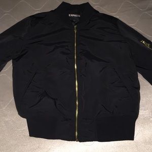 Small Black Bomber Jacket