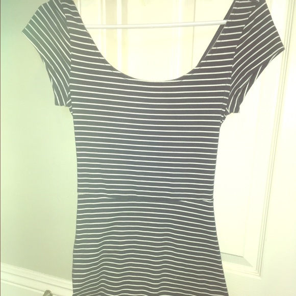 Cross-back dress