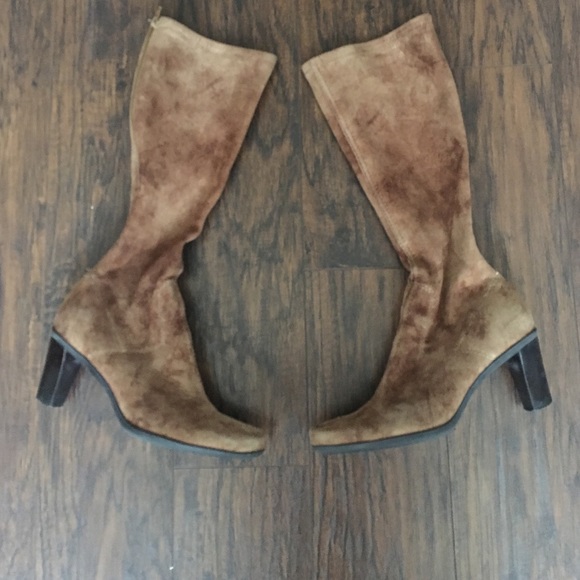 Franco Sarto Suede Boots