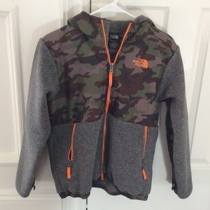 North Face hooded sweatshirt