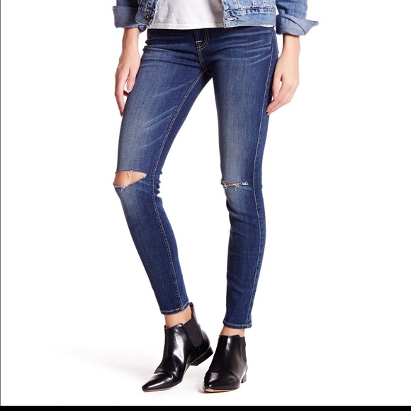 NWT 7 For All Mankind Gwenevere Skinny Ankle Jeans - Picture 3 of 8