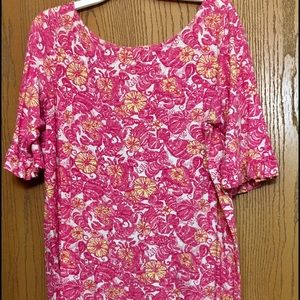 XL Lilly Pulitzer Sommerset Dress in Chum Bucket