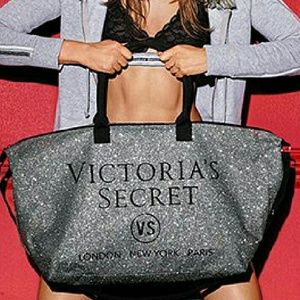 Victoria's Secret Popup Weekender Tote Bag