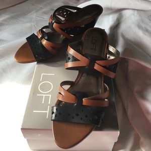 LOFT wedge sandals