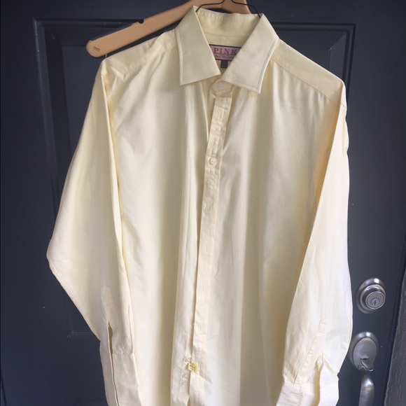 Thomas pink dress shirt