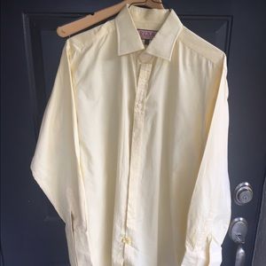 Thomas pink dress shirt