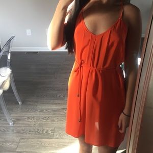 Amanda Uprichard Shift Dress with Tie