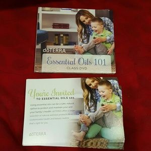 doTERRA Essential Oils 101 class dvd and invites
