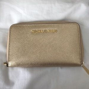 Michael Kors Wallet (Gold)