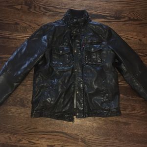 Levi Men's Leather Jacket