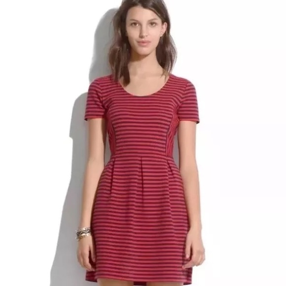 Spring SALE! J. Crew Dress in Red & Blue Stripes