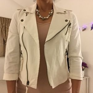 White XS  American Eagle Outfitters Jean Jacket