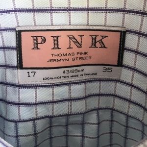 Thomas Pink French cuff dress shirt