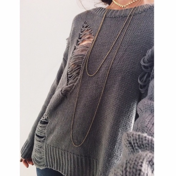 🥂HP🥂Sunahara V-drip necklace - Picture 2 of 6