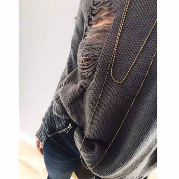 🥂HP🥂Sunahara V-drip necklace - Picture 3 of 6