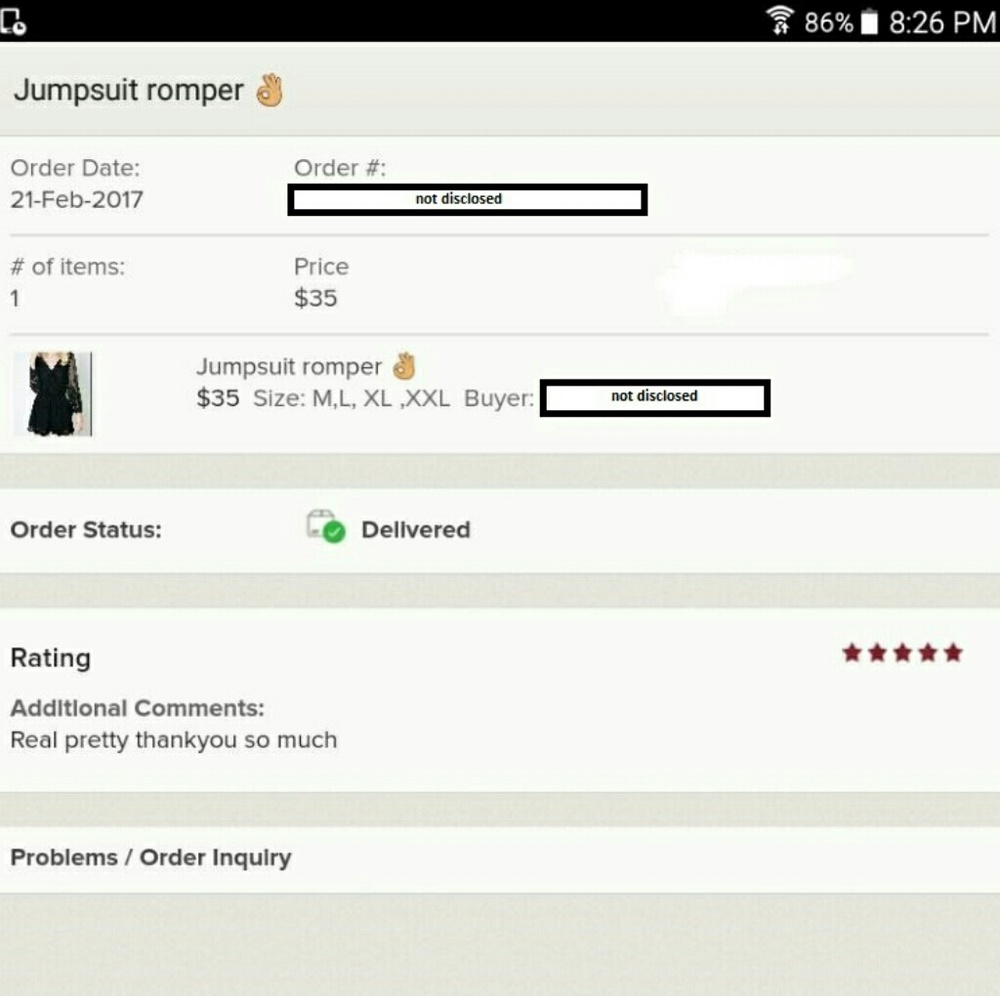 Black Romintic Jumpsuit romper +gift❤ - Picture 5 of 8