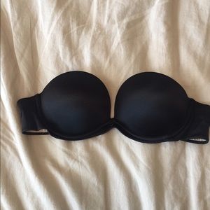 Victoria secret strapless light push-up bra.