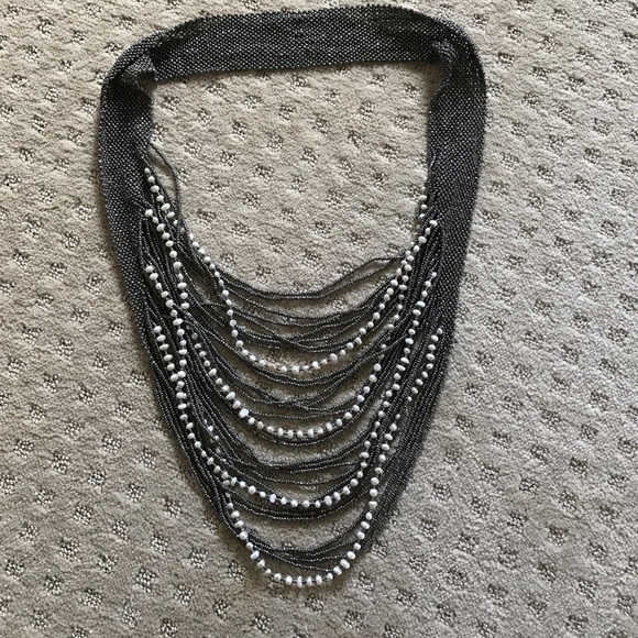 Pearl and bead necklace - Picture 2 of 3