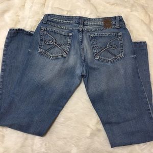 BKE Silver blue Jeans medium wash star size 29