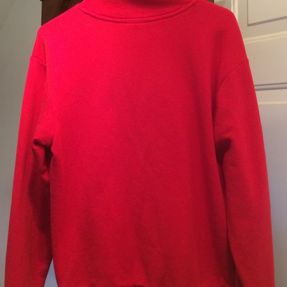 Pink Victoria Secret red sweatshirt - Picture 2 of 4