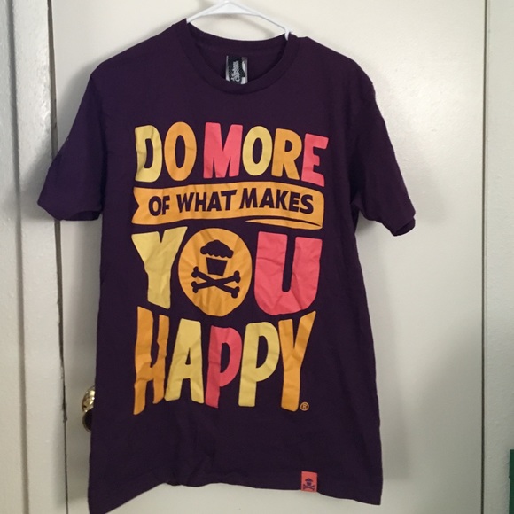 JOHNNY CUPCAKES Do More of What Makes You Happy T