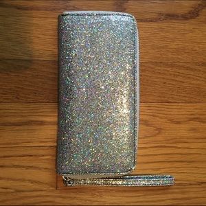 Glittered Wallet Clutch