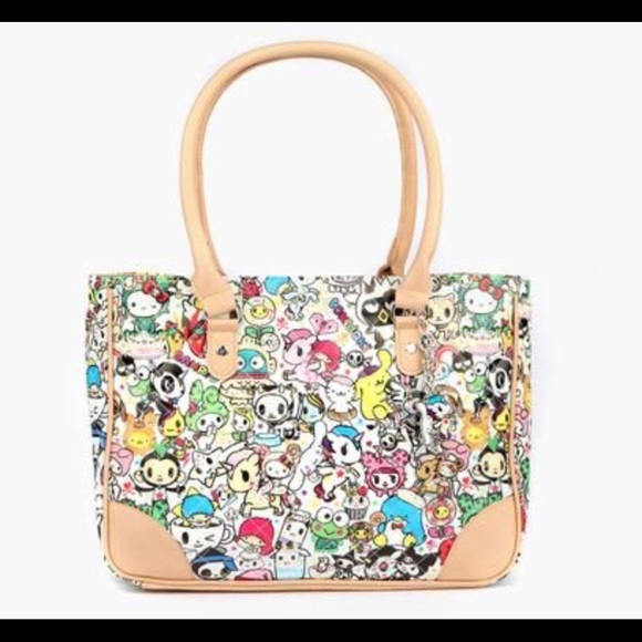 Sanrio tokidoki large tote purse