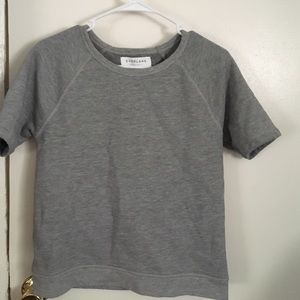 Everlane Sweatshirt Short Sleeved Top XS