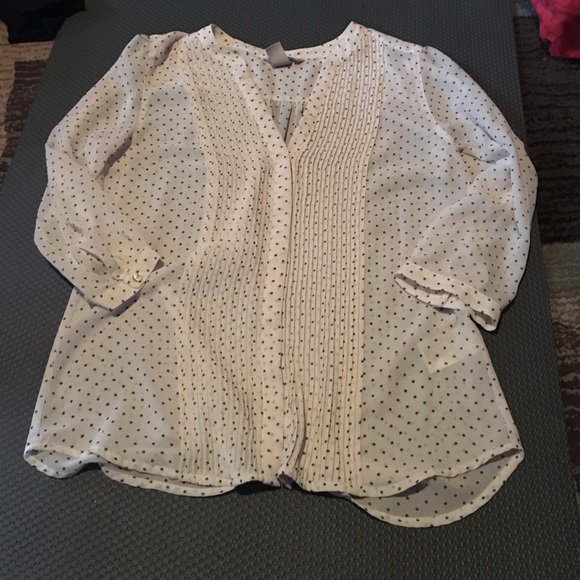 Polka dot top