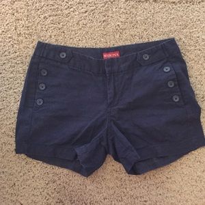 Nautical inspired shorts