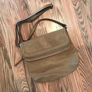 SOLD Tan RELIC Crossbody Purse