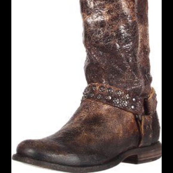 Frye Phillip Studded Harness Tall Boot