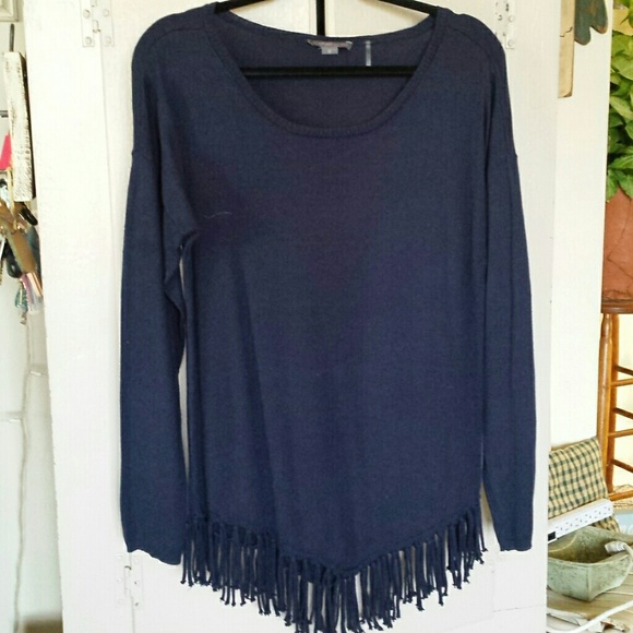 Metric Fringed Sweater