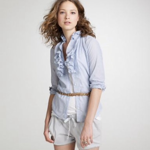 Francis Ruffled Tuxedo Shirt