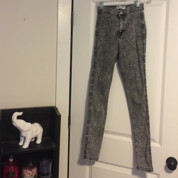 American Apparel Acid Wash Skinny Jeans