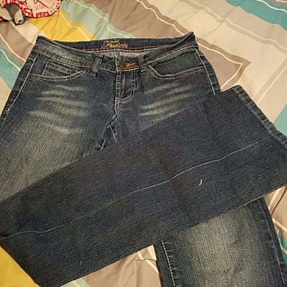 Flare jeans, not sure what brand