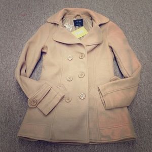 Tan Peacoat