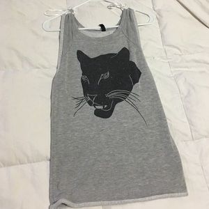 H&M sleeveless Tiger sweater top!